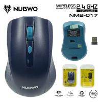 Nubwo nmb-017 mouse wiless เม้าไร้สาย ไม่มีเสียงคลิก (แท้100%)