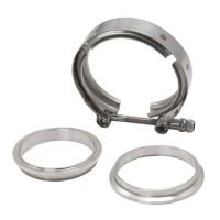 ❁ Motorbike Stainless Steel 304 Exhaust Pipe Clamp Powerful Hose Clip For Slip on Exhaust Muffler Car drop shipping