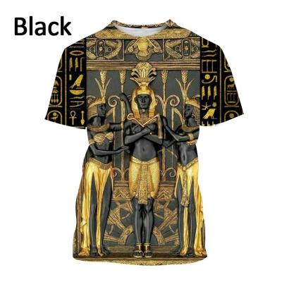 ดวงตาพระอียิปต์ Horus โบราณของขายดีฟาโรห์อียิปต์3D กราฟิกเสื้อยืดพิมพ์ลายเสื้อลำลองผู้ชายแขนยาวฮาราจูกุทุกเพศ