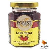 ฟอร์เรสท์ โปรดักส์ แยมน้ำตาลน้อย รสสตอเบอรี่ 125 กรัม [Forrest Production, little brown jam, strawberry flavor 125 grams]