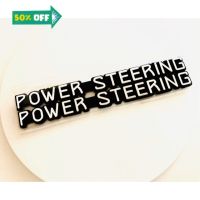 โลโก้ POWER STEERING #โลโก้รถยนต์  #สติ๊กเกอร์รถ #Logo  #โลโก้   #โลโก้รถ