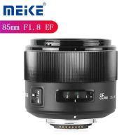 Meike ไพรม์เลนส์ถ่ายภาพอัตโนมัติแบบฟูลเฟรม F1.8 85มม. สำหรับติดแคนนอน EOS EF กล้อง SLR ดิจิตอล60D 70D 5D2 5D3 T6 T5