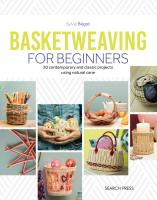 หนังสืออังกฤษใหม่ Basketweaving for Beginners : 20 Contemporary and Classic Basketweaving Projects Using Natural Cane [Paperback]