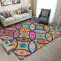 Alfom Infantil Rectangle Mandala Series Floral Pattern Rug Floor Non-slip For Living Room Bedroom Large Car Free Shipping