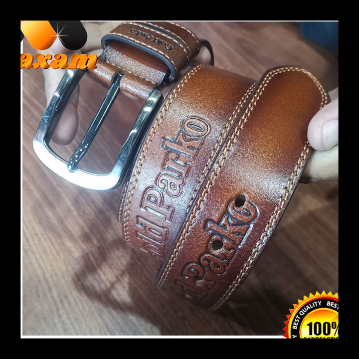 genuine-leather-เข็มขัดหนังวัวแท้-ภายใต้ชื่อ-goldparko