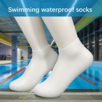 Silicone Scuba Free Diving Socks Swimming Socks 3mm Warm Water Proof Surfing Water Boots Shoes Beach Anti Slip Elastic Fin Sock Rain Boots