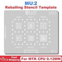 แบบลายฉลุสำหรับ MT6582 MTK แบบ MU2 MT6580A MT6572A MT6589 MT6735 MT6755 IC CPU กระป๋องสำหรับปลูก