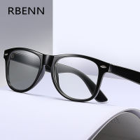 RBENN ND DESIGNER Classic Photochromic Reading Glsses Men Women Blue Light Blocking Chameleon Computer Reading Glasses +0.5