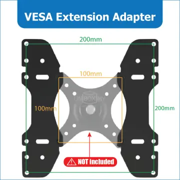 Mount Plus XMA1 VESA Mount Bracket Adapter Monitor Arm Mounting Kit for  Screen 13 to 27 inch, VESA 75x75 mm and 100x10 0mm 