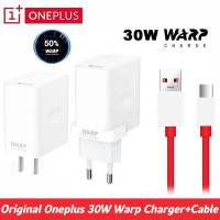 Original OnePlus 8 Pro Warp Charge Power Adapter 30W Charger 6A Type-C สายชาร์จสำหรับ One Plus 9 Pro 9R 8T 8 Nord N100 N10 5G 7T 7 6T 6 5T 5 3T 3 Dash ชาร์จเร็ว83006