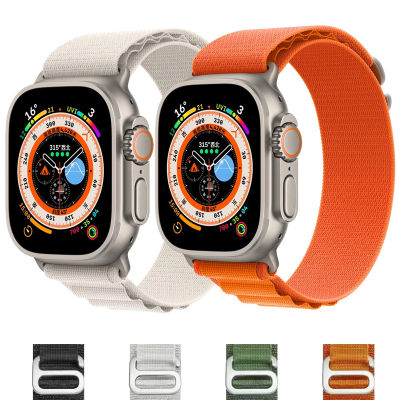 สายนาฬิกาอัลไพน์สำหรับนาฬิกา Apple สายรัดข้อมืออัลตร้า/Ultra2 49มม. 45มม. 41มม. 44มม. 40มม. สำหรับ Iwatch Series 9 8 SE 7 6 5 4