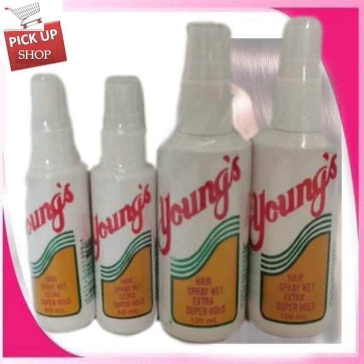 Youngs Hair Spray Net 50ml 120ml Lazada PH