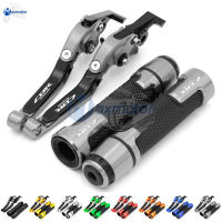 Motorcycle Lever Set For Honda CBR500R CBR 500R 2022 2023 Adjustable Folding Extending Brake Clutch Levers Hand Grips Combo Set for 22mm Handlebar 2017 2018 2019