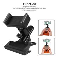 360 Degree Rotating Mobile Phone Stand Live Teaching Holder Cell Phone Video J5Y9