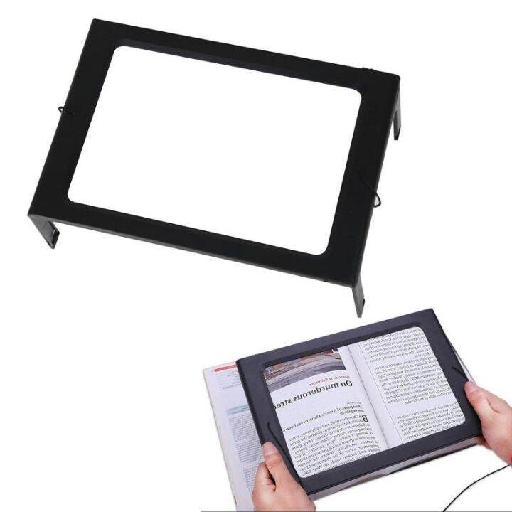 ☸ Magnifier For Reading Magnifying Reader Glasses With 6 Led Light