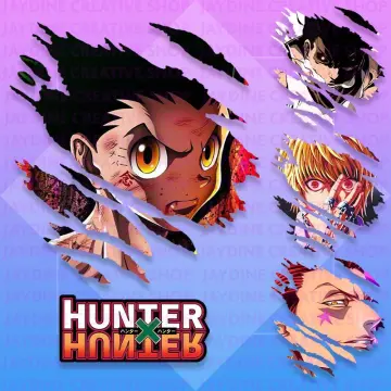 Hunter X Hunter sticker  Buy Hunter X Hunter sticker Online