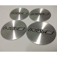 4pcsx45mm Volk Racing Center Rim Cap Car Emblem StickerRays TE37 CE28 RE30