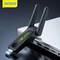 [Vktech] 1300Mbps การ์ดเครือข่าย WiFi สนับสนุน WindowsXP/7/8/8.1/10 2.4GHz 5GHz แถบคู่ตัวส่งสัญญาณภาพและเสียงอุปกรณ์มีเดียแล็ปท็อป PC การ์ดเน็ตเวิร์คสำหรับ