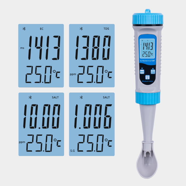 rcyago-เครื่องวัดค่า-ph-มิเตอร์พีเฮชดิจิทัล5-6-7-in1-orp-ec-tds-sal-sg-sg-เครื่องวัดอุณหภูมิมิเตอร์วัดคุณภาพน้ำสำหรับการทำสวนพิพิธภัณฑ์สัตว์น้ำไฮโดรโปนิกส์