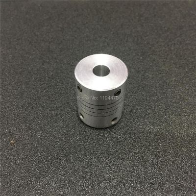 6pcs Flexible Coupling DR 6.35x10mm D25 L30 6.35mm to 10mm CNC Stepper Motor Shaft Coupler 3D Printer Encoder Connector