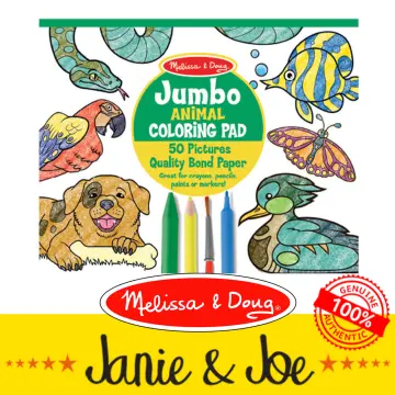 Melissa & Doug Jumbo Coloring Pad - Vehicles