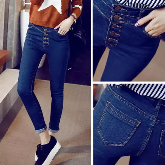 seluar jeans perempuan viral murah jeans korean style for women in ...
