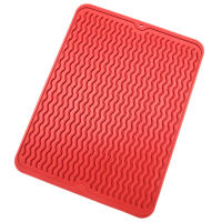 Thicker Large Silicone Table Placemat Heat Resistant Drying Mat Tableware Dish Cup Cushion Drain Pad Dinnerware Table Mat