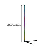 LED Bluetooth Symphony Triangle Floor Lamp Music Sync Ho Bluetooth Compatible RGB Color Changing LED Floor Lamp Office