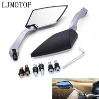 1 Pair Motorcycle RearView Mirror Handlebar Side Mirrors 8 10mm For Honda XADV 750 X-11 x11 cb 190r 400 1000r cbf 1000 600 600f