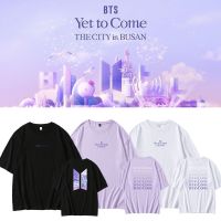 [มีสินค้า]เสื้อยืด BTS - Yet to Come Customized Tshirt High Quality For Men and Women Tshirts graphic teeเสื้อยืด