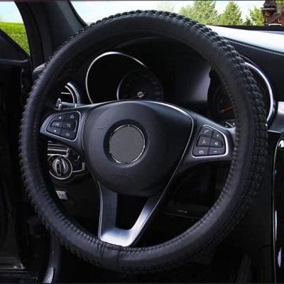 [HOT CPPPPZLQHEN 561] Universal Car Steering Wheel Cover Car Styling Auto Steering Wheel Cover Steering Covers Suitable Ice Silk Car Accessories