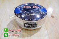 ถ้วยซุปมิโซะสแตนเลส 10ซม.V-one ถ้วยข้าวมีฝาปิด ชามข้าวมีฝาปิด