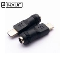 1pcs USB 3.1 Type C Male Plug Connector to 5.5x2.1mm DC Power Female jack Adapter for Android