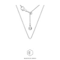 Maison de Jewels - MDJ Classic Chain สร้อยเงิน สร้อยโรสโกลด์ สร้อยใส่ทุกวัน สร้อยคลาสสิก