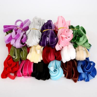 5Yards 38"(10mm) Velvet Ribbon Wedding Party Decoration Handmade Ribbon Gift Wrapping Hair Bowknot DIY Christmas Ribbon