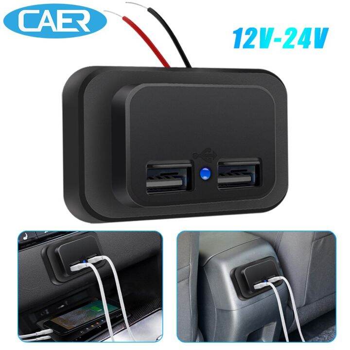 Usb Port Hub for Car，car Usb Port Socket，usb Port for Car,Dual USB Car