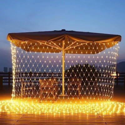 Factory Wholesale Fishnet Lamp Colored Lights led Flashing Light String Light Decorative Lawn Shrub Outdoor Waterproof Room Layout