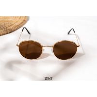 DRH แว่นกันแดด [  DLTFEB22] ZENT Treasure  UV100% เลนส์ polarized ตัดแสงสะท้อน ทรงกลม Round แถมซอง+ผ้าเช็ดแว่น ZT8771 แว่นตาแฟชั่น  แว่นตากันแดด