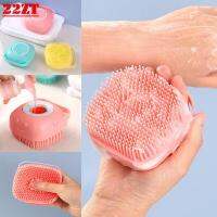 【CW】 Salle de bain pour chien brosse Massage gants sécurité en Silicone doux peigne avec boîte shampoing distributeur toilette animaux compagnie