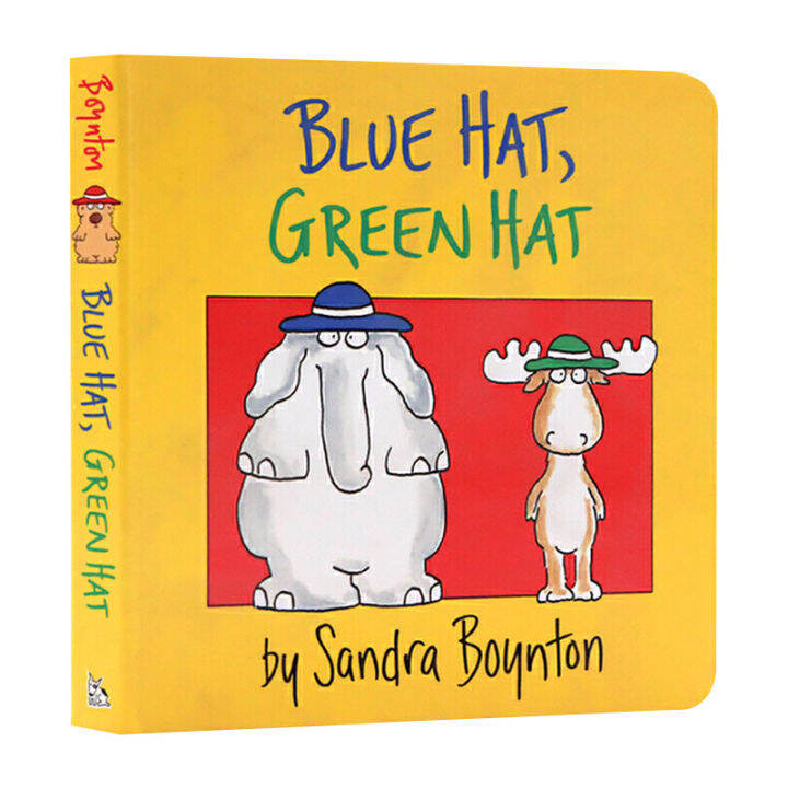 milu Blue Hat Green Hat Sandra Boynton Board book | Lazada PH