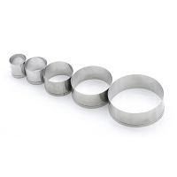 Cake Cookie Mould Cutter Round Circle Shape Stainless Steel DIY Fondant Mold Tools Kitchen Gadgets And Accessories Tools Bread Cake  Cookie Accessorie