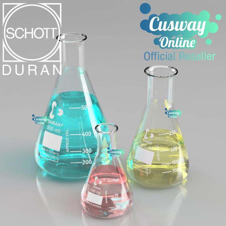 บีกเกอร์-ขวดรูปชมพู่-schottduran-แก้ว-borosilicate-เกรดดีที่สุดในโลก-สำหรับตวง-หรือใส่กาแฟ-ใสและสวยงามมาก-ผลิตในประเทศเยอร์มันนี-มี-trace-code-ทุกชิ้น