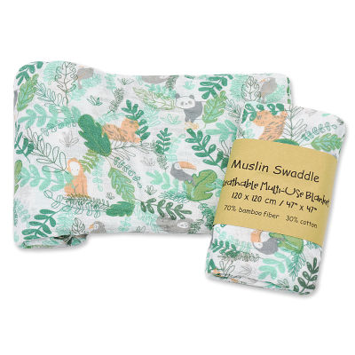 ผ้าห่มเด็กอินทรีย์ Muslin Swaddle สำหรับทารกแรกเกิดผ้าฝ้ายไม้ไผ่ Gauze Wrap ผ้าห่มฤดูร้อนผ้าพันคอเด็กทารก Stuff Bebe