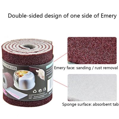 Cleaning Sponge Carborundum Household Tools Eraser Utensils Accessory Dish Emery