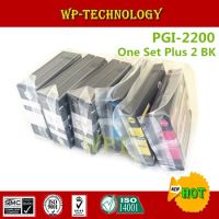 หนึ่งชุดบวก2 Bk ชุดตลับหมึกที่เข้ากันได้สำหรับ Pgi2200xl Pgi-2200สูท Xl สำหรับ Canon Maxify Ib4020 Mb5020 Mb5320ฯลฯ