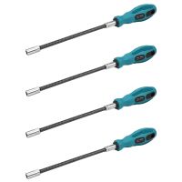 PENGGONG 4X Socket Screwdriver Flexible Hex Flex Manual Socket Screwdriver Hand Tools