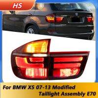 ไฟท้าย LED สำหรับ BMW 2007-2013 E70 X5ชุดประกอบไฟท้ายด้านหลังโคมไฟเบรคเลี้ยวรถออโต้ตกแต่งปลั๊กแอนด์เพลย์