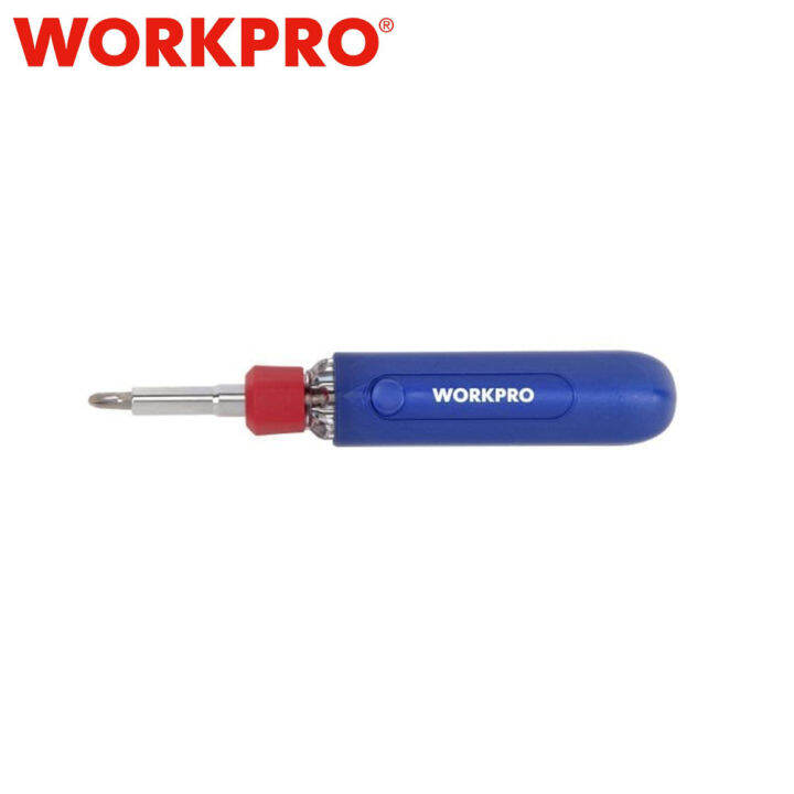 WORKPRO 6 IN 1 AUTO LOADING MULTIBITS SCREWDRIVER (LARGE SIZE