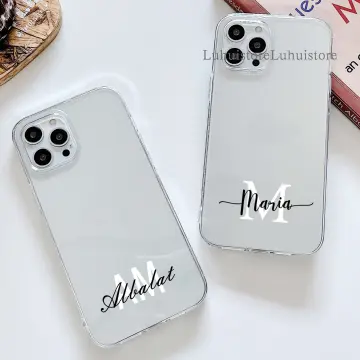 Luxury Personalised Customized Initials Logo Name Case For iPhone