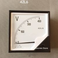 Pointer AC Voltmeter 42L6 450V 120*120mm DJ Equipment Accessories Electrical Trade Tools  Testers